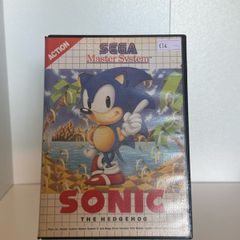 Sonic The Hedgehog, Boxed Sega Master system