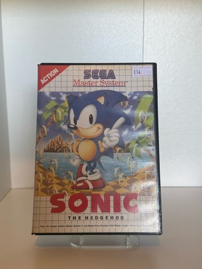 Sonic The Hedgehog, Boxed Sega Master system