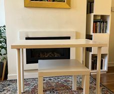 Free ikea desk and side table