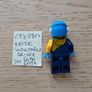lego cty0904 arctic snowmobile driver, set 60191, 60194 Image 2