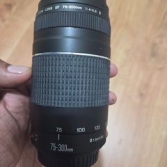 Canon EF 75-300mm f/4.0-5.6 III Filter Size 58mm Zoom Lens