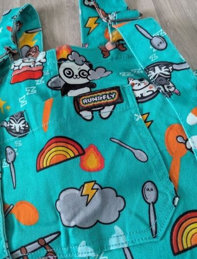 Run and Fly Stretch Twill Dungarees - Brand New with Tags