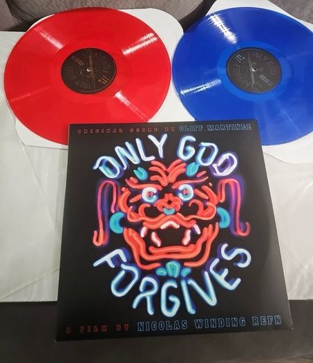 CLIFF MARTINEZ Only God Forgives 2xLP Blue/Red Vinyl Soundtrack 2013 4000 Ltd Ed