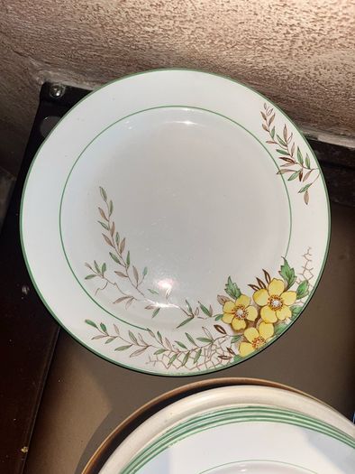 Burgess bros plates and jug