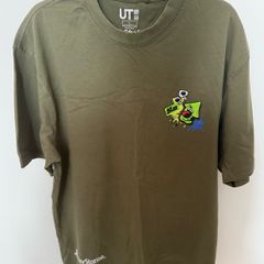 Uniqlo x Kaws Splatoon 3 Olive T-Shirt