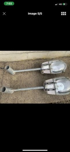 4 yard/arena lights good condition
