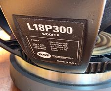 RCF 18" driver