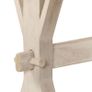 Console Table with Zinc Top 118x35x76 cm Solid Mango Wood Image 7