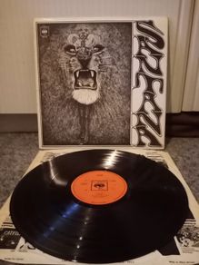 SANTANA debut 1st UK press 1969 LP laminated classic rock complete Hendrix Eric Clapton