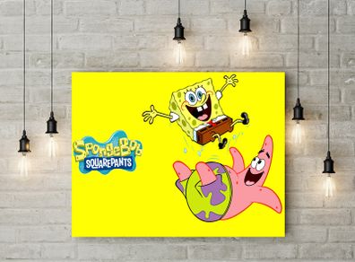 Spongebob squarepants printed Wall picture 3mm foamex board printed picture on it wall board wall decor wall art picture