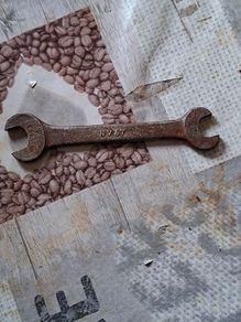 N V & T Military Spanner 5/16 by 1/4, Authentic World War II Military Issue 1943 Postage available or Collection