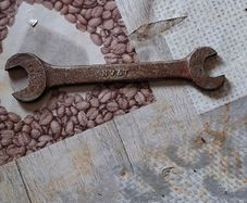 N V & T Military Spanner 5/16 by 1/4, Authentic World War II Military Issue 1943 Postage available or Collection