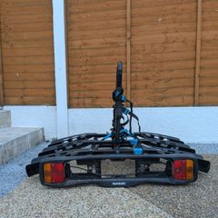 Towbar bike rack