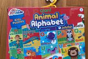 Animal alphabet giant Floor Puzzle