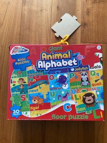 Animal alphabet giant Floor Puzzle