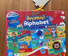 Animal alphabet giant Floor Puzzle