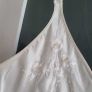 Oscar de la Renta Pink Label Vintage White Satin Nightwear Sz XG (Fit 12-14UK) Image 3