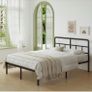 Double Bed Frame with Curved Headboard Image 4