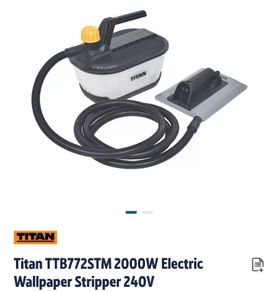Titan Wallpaper Stripper/Wallpaper Steamer - with 3m hose