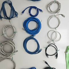 16 x CAT 5e ethernet network cables