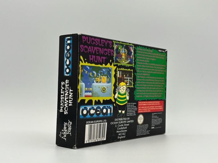 The Adams Family Pugsley's Scavenger Hunt for Nintendo SNES - Boxed