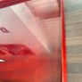 Asian Red Lacquer Tray Image 3