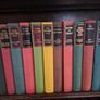 large collection vintage antiquarian books. 4 complete shelves. Image 4