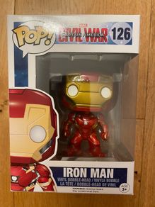 Funko Pop! Iron Man #126 Captain America Civil War. Marvel. Mint Condition.