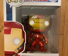 Funko Pop! Iron Man #126 Captain America Civil War. Marvel. Mint Condition.