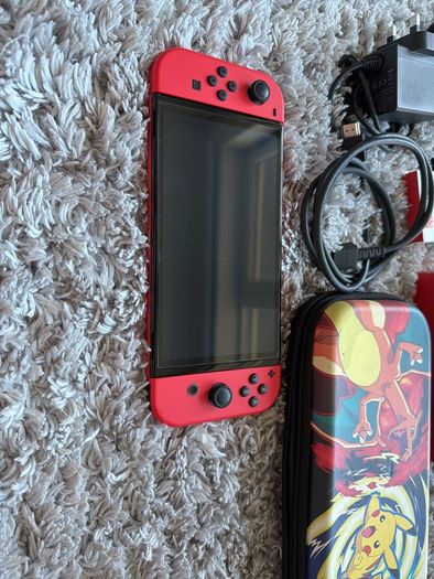 Nintendo Switch Red Edition Modded