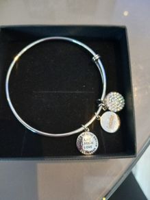 Silver bangle