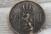 Norway 1889 2 Ore