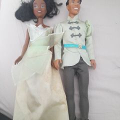 Disney princess and the frog tiani and prince