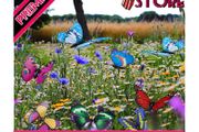 24pcs Garden Butterflies on Sticks, Garden Ornaments Outdoor, Decorative Butterflies for Flower Pot/Plant/Yard/Garden Summer Houses, Fairy Garden Accessories (FREE SHIPPING)