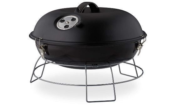 Portable Kettle BBQ Picnic Grill with Lid