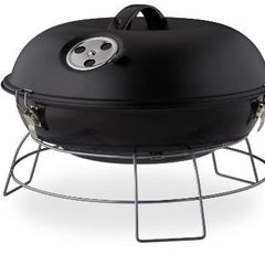 Portable Kettle BBQ Picnic Grill with Lid
