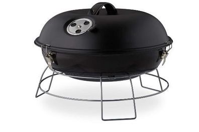 Portable Kettle BBQ Picnic Grill with Lid