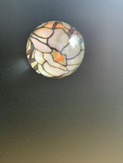Glass set of Six Domed Magnets