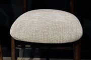 4 x Beige Fabric Counter Bar Stools Brand New