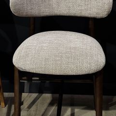 4 x Beige Fabric Counter Bar Stools Brand New