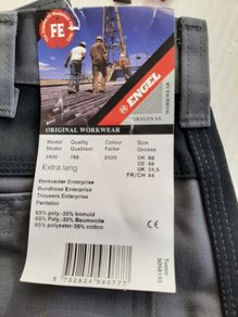 work trousers new tag attached