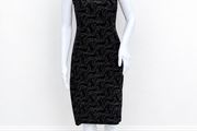 Pre Owned Quiz Vintage 90s Glitter Swirl Mini Dress