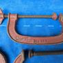 Three Record 6" G Clamps Image 4