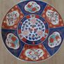 2 Japanese Imari plates,  D 16 cm Image 2