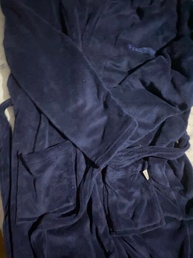 CERRUTI 1881 BathRobe Mens Size XL New Navy Blue