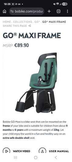 Bicycle Child Seat