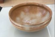 Reduced French Gres Du Marais  stoneware  very large 13 .5 diameter Bowl