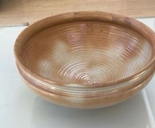 Reduced French Gres Du Marais  stoneware  very large 13 .5 diameter Bowl