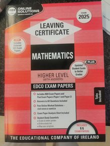 Edco LCHL maths papers 2025 freepost