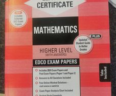 Edco LCHL maths papers 2025 freepost